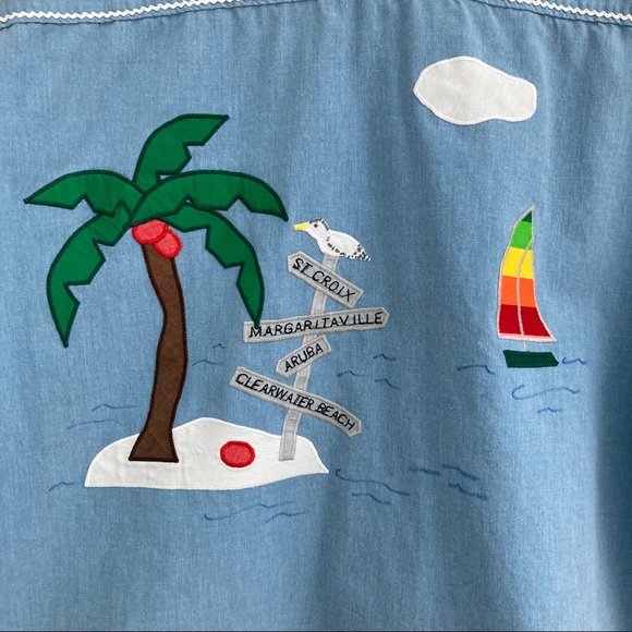 Island Casuals Florida Shirt 2X - Picture 3 of 7